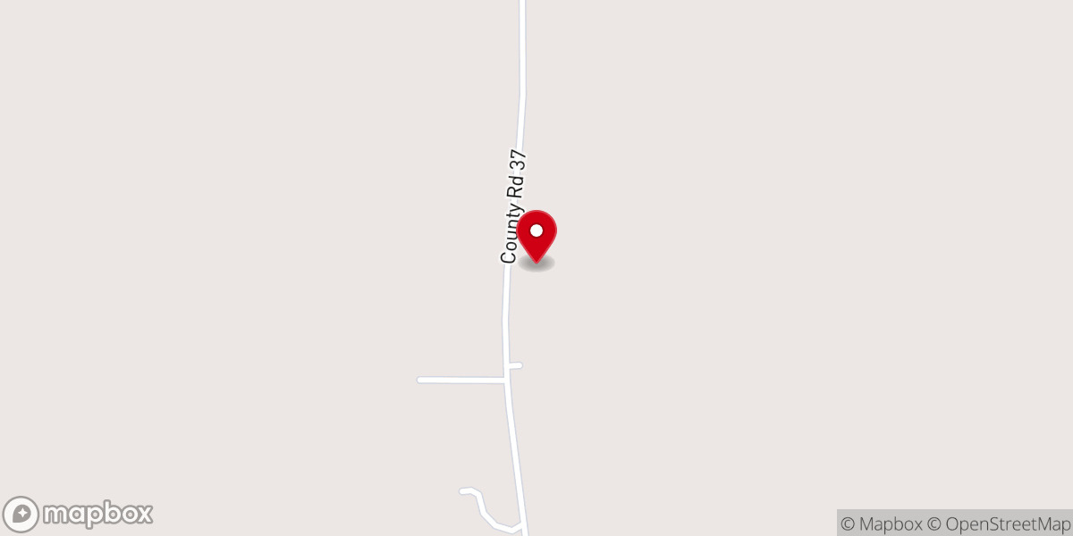 Map showing location of North Lowndes Church