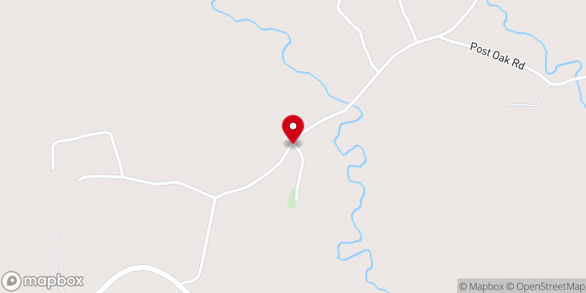 Map showing location of Bethany Church
