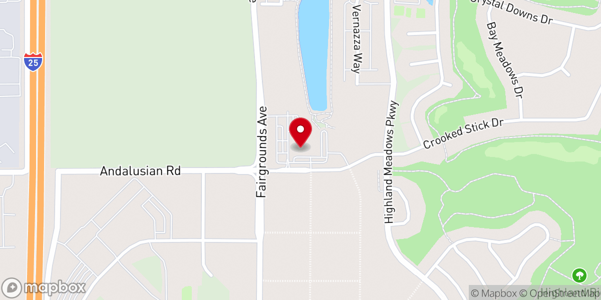 Map showing location of NOCO Sports Center