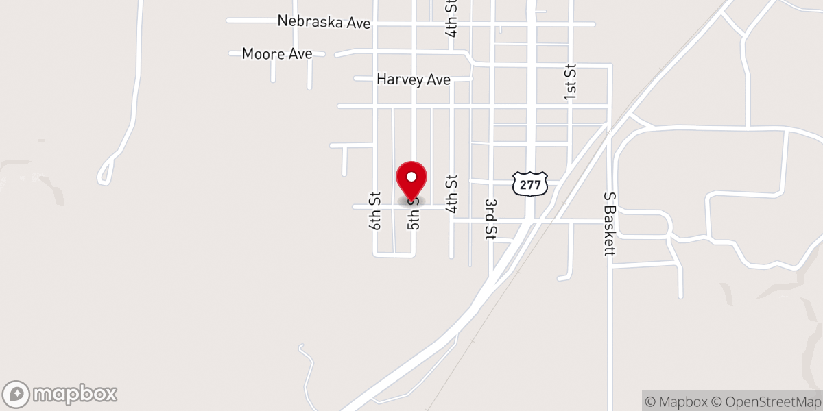 Map showing location of Methodist Church