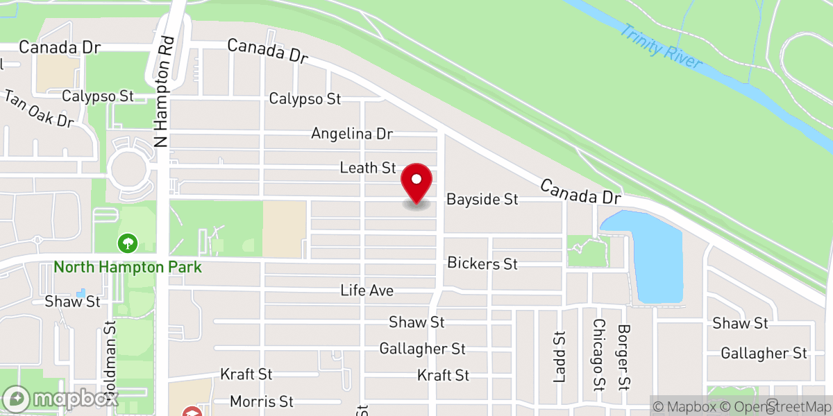 Map showing location of House of Refuge Pentecostal Church