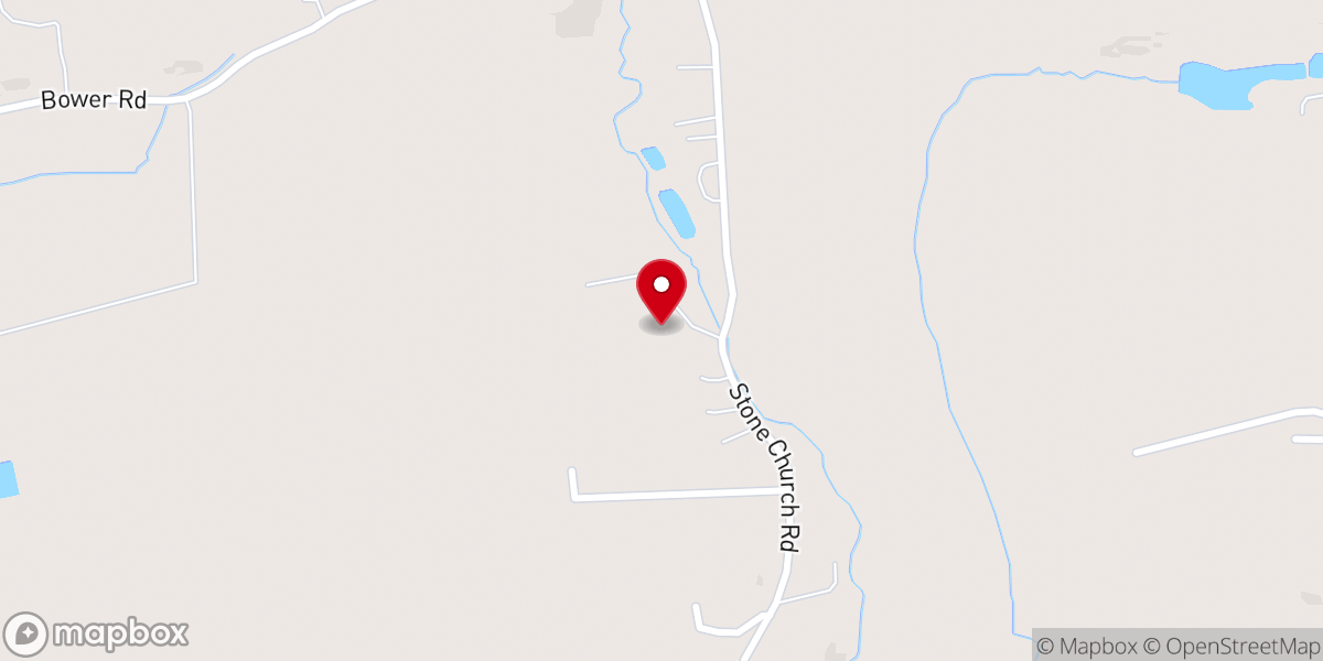 Map showing location of Berwick Church of Christ