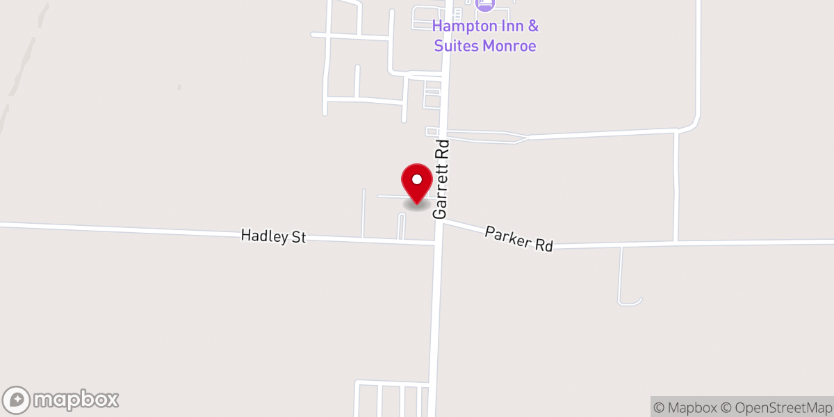 Map showing location of Maranatha Baptist Church
