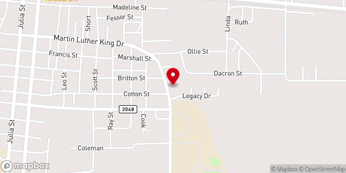 Map showing location of Greater New Beginning Christian Ministries