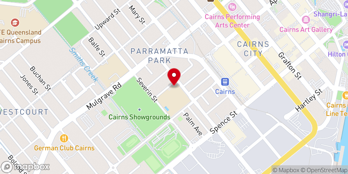 Map showing location of St Joseph's Catholic Church