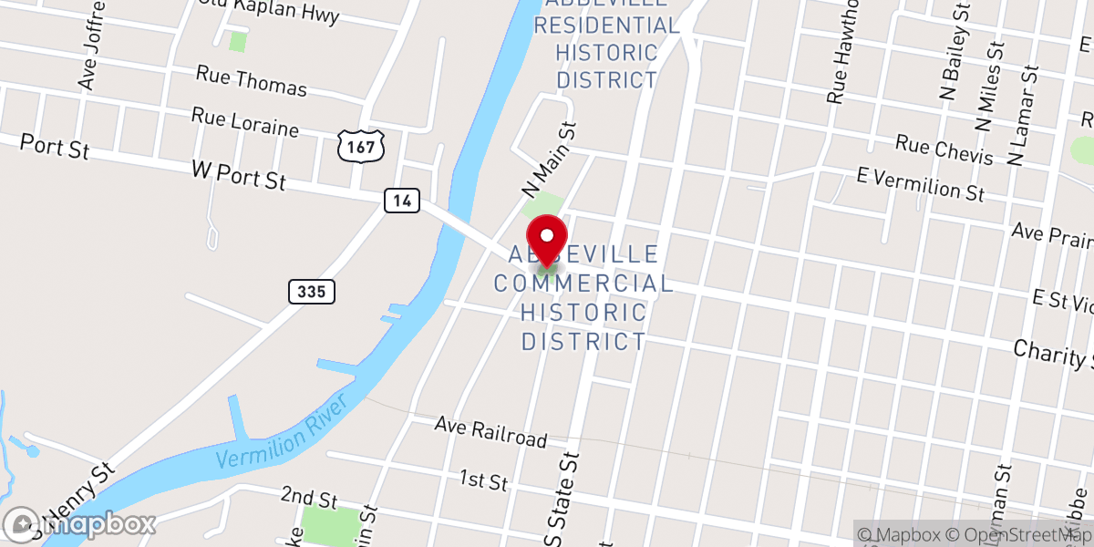 Map showing location of Magdalen square