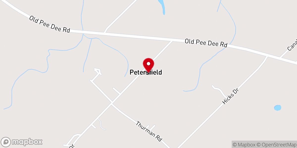 Map showing location of St John Holiness Church