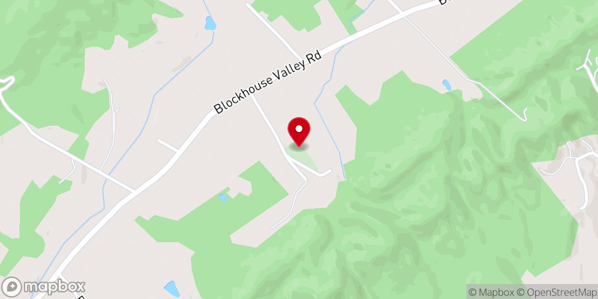 Map showing location of Farmers Grove Baptist Church
