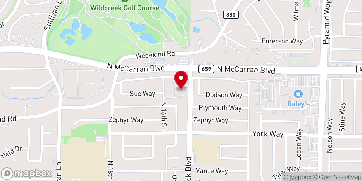 Map showing location of Bethel AME Church