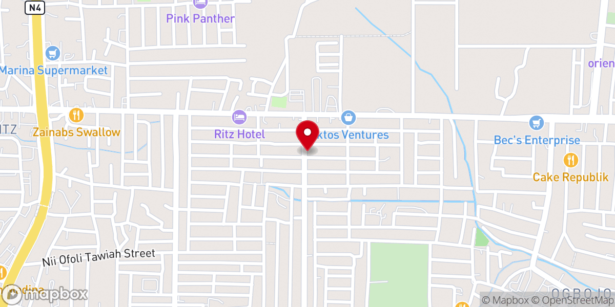 Map showing location of The Balance Church