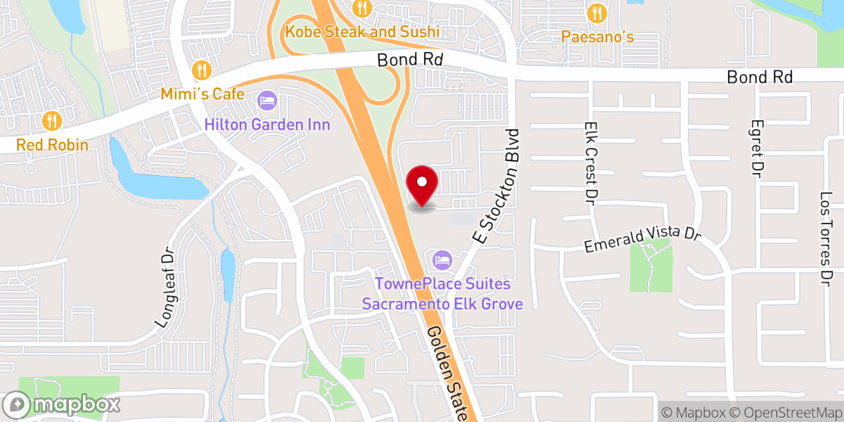 Map showing location of Full Gospel Community Church