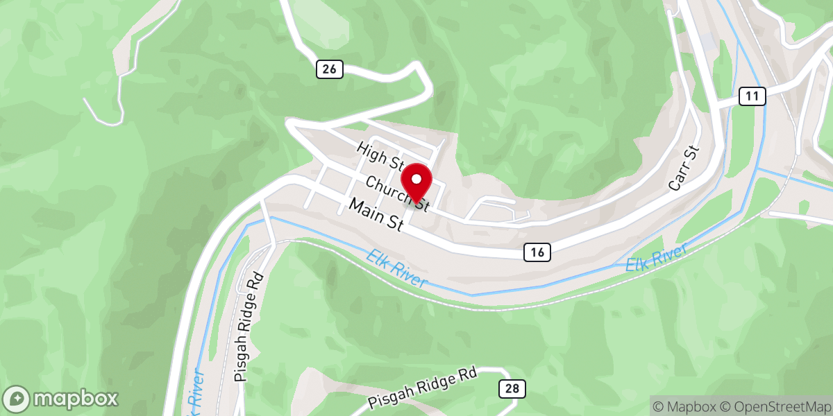 Map showing location of Clay County Judge
