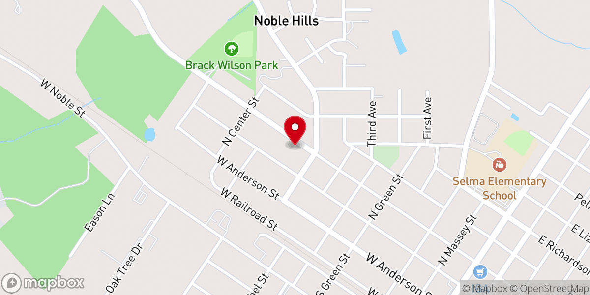 Map showing location of Church of God