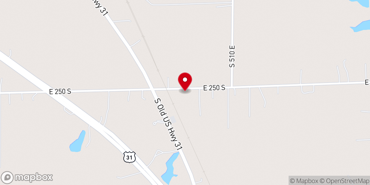 Map showing location of Walters Chapel