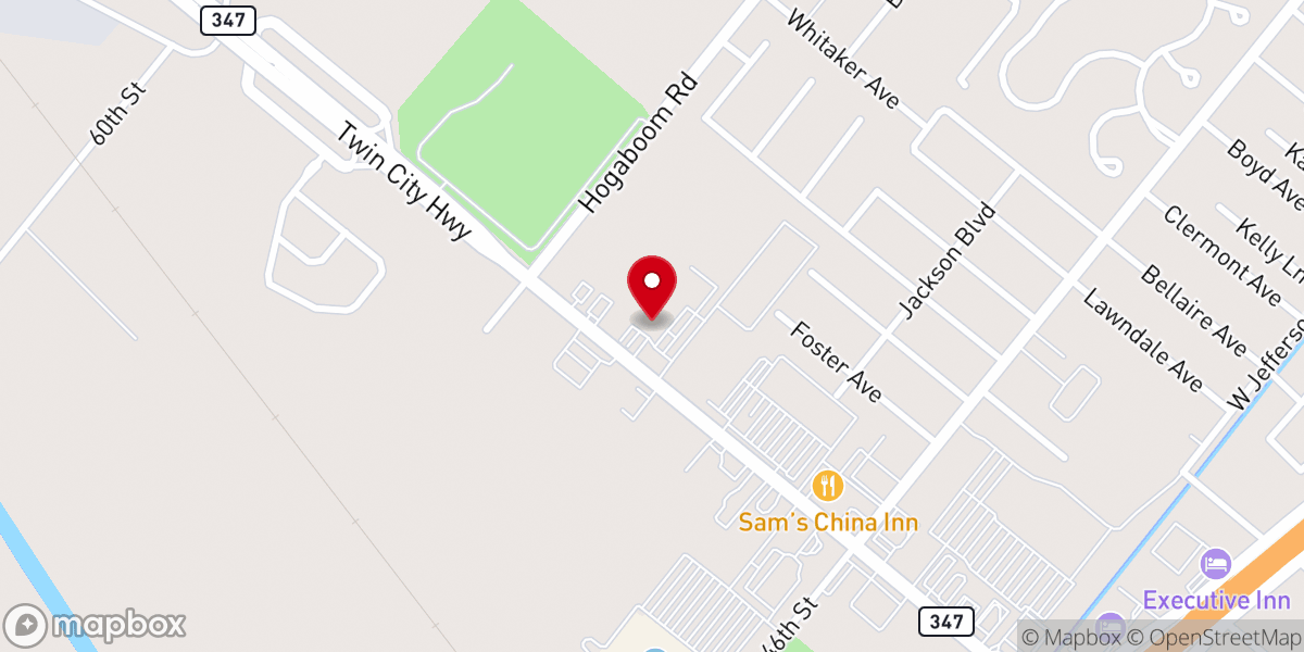 Map showing location of Encounter Church