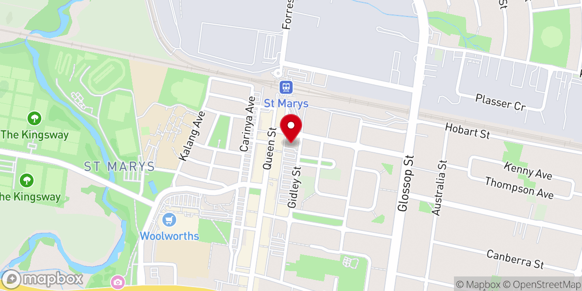 Map showing location of The Potter's House Christian Church St Marys