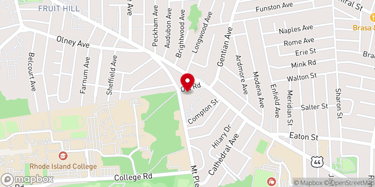 Map showing location of Saint Augustine Church