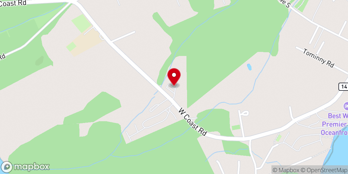 Map showing location of Sooke Baptist Church