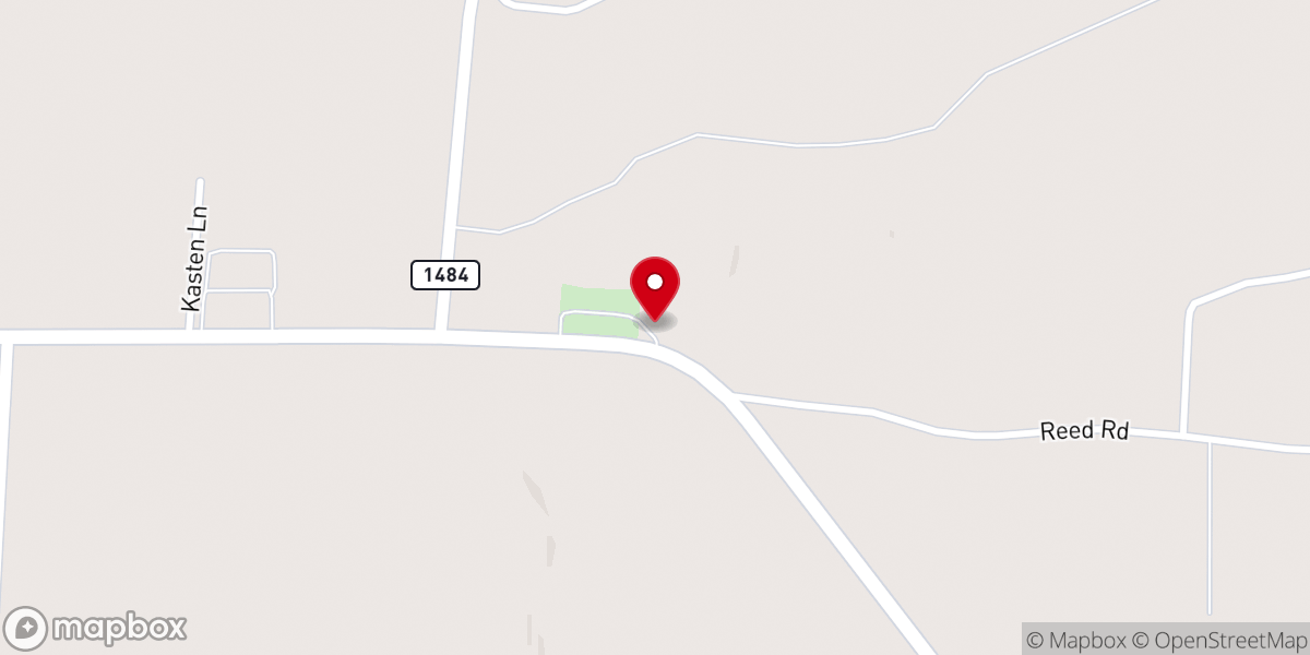 Map showing location of Maple Spring United Methodist Church