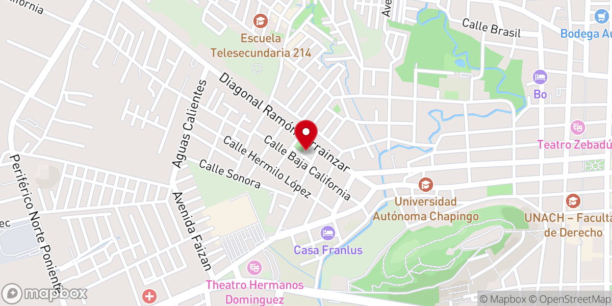 Map showing location of Misioneros Del Sagrado Corazon Y De Santa Maria De Guadalupe
