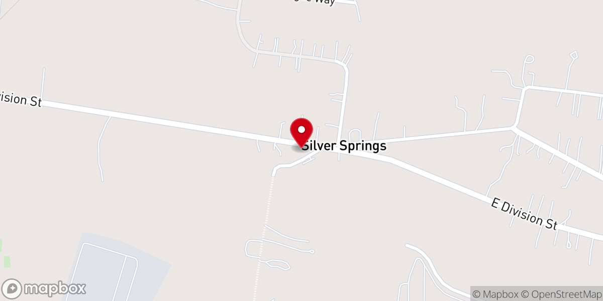 Map showing location of Beckwith Missionary Baptist Church