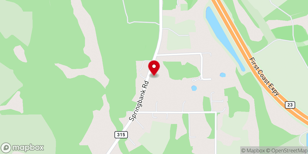 Map showing location of Grace Missionary Baptist Church