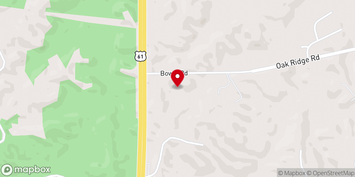 Map showing location of King Solomon Baptist Church