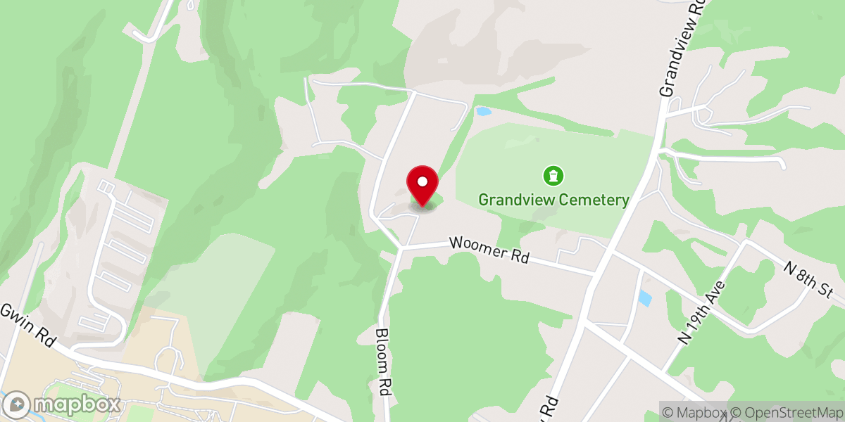 Map showing location of Altoona Lighthouse Men's Fellowship