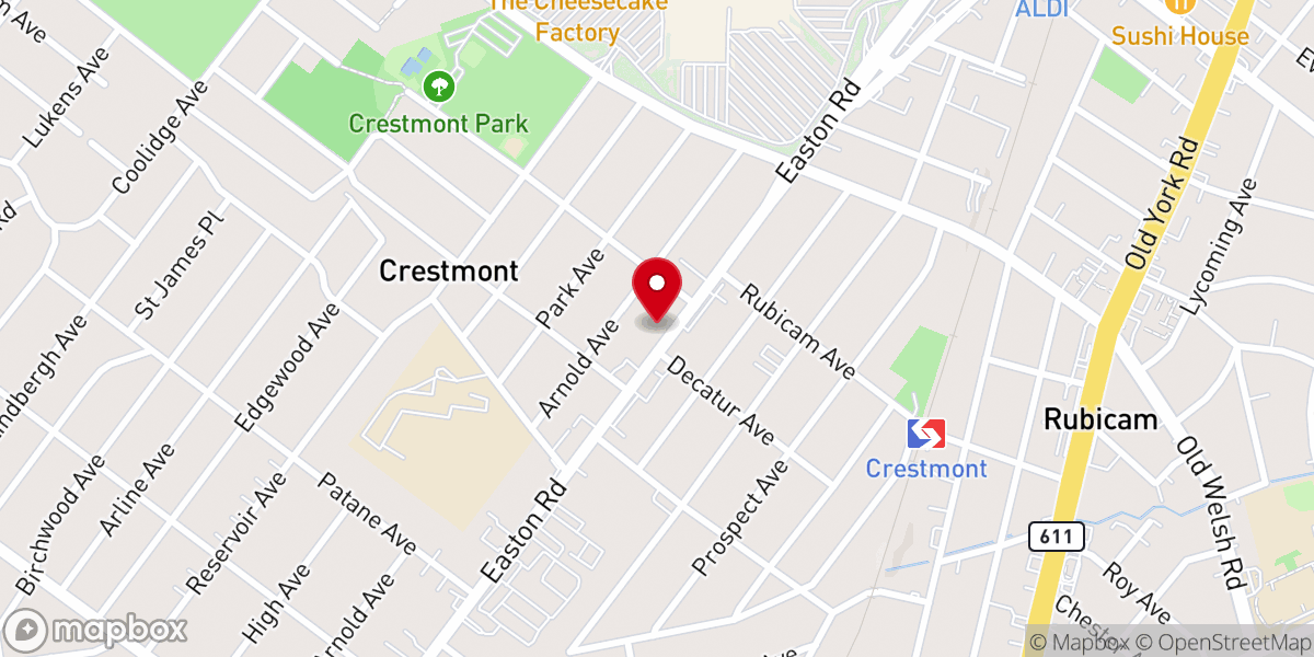 Map showing location of Faith Fellowship International Center Inc