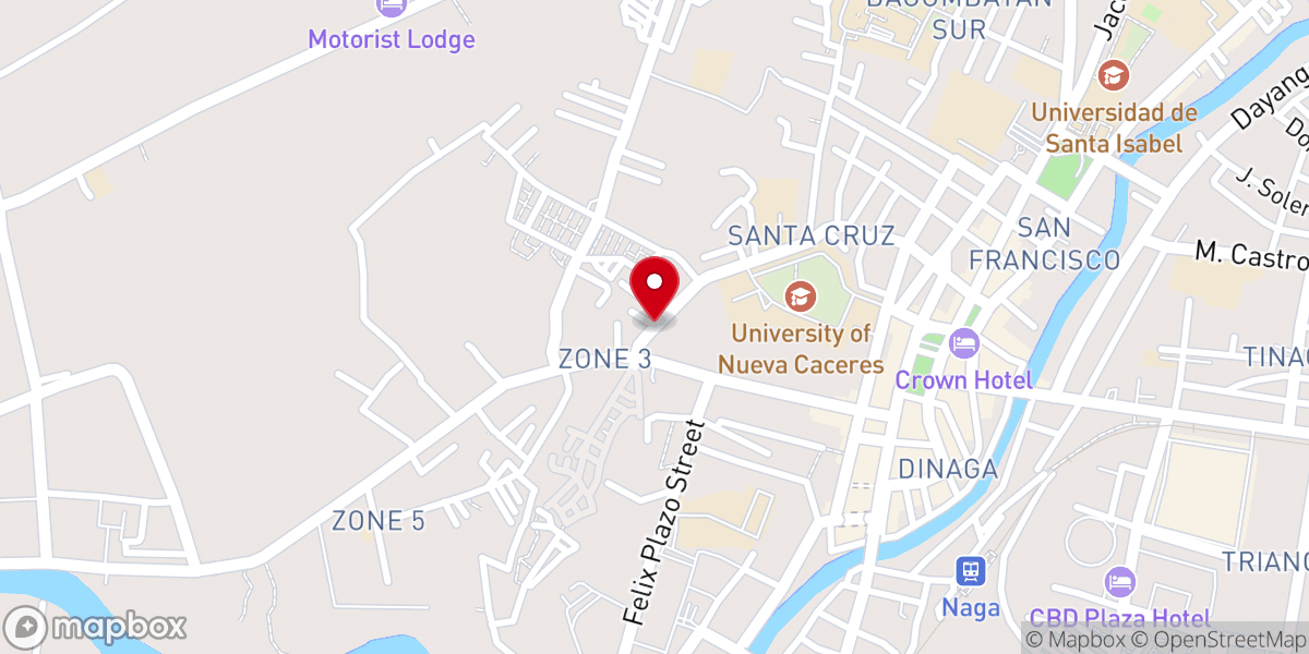 Map showing location of CHRISTIAN LIFE FELLOWSHIP - NAGA