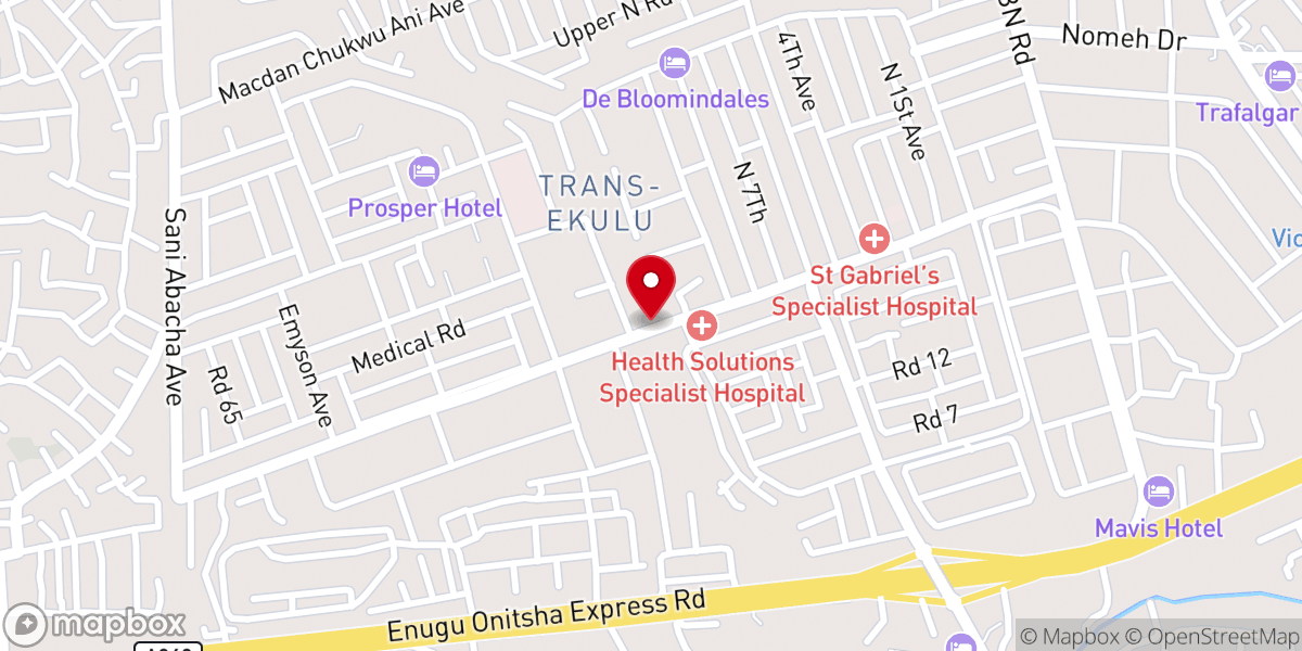 Map showing location of Heritage Assembly