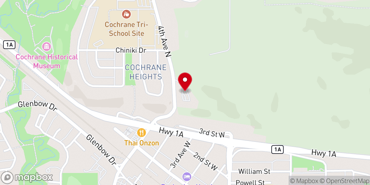 Map showing location of All Saints Anglican Church/A-Z Preschool