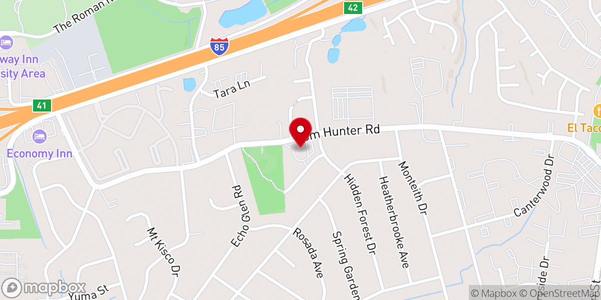 Map showing location of Northeast Seventh-Day Adventist Church