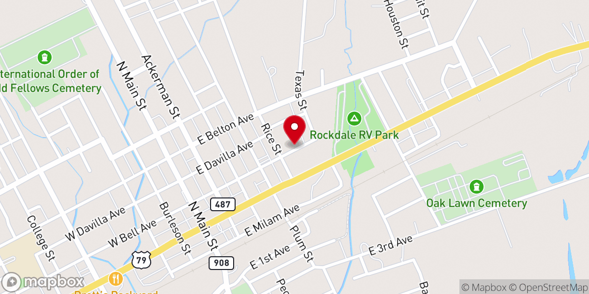 Map showing location of Iglesia De Vida