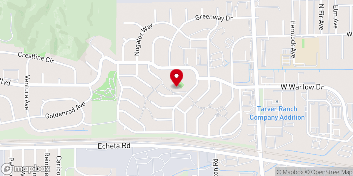 Map showing location of Abiding Grace Lutheran Church