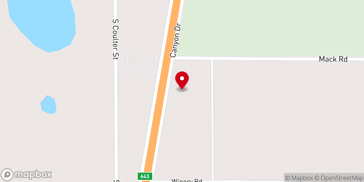 Map showing location of Family Worship Center