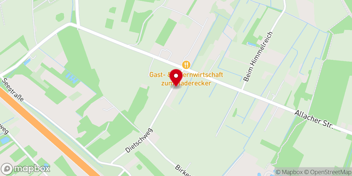 Map showing location of Kapelle St. Josef