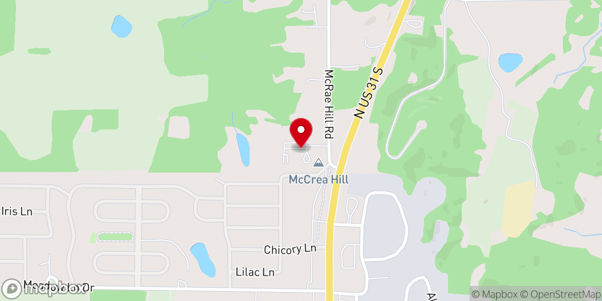Map showing location of Sojourn Church