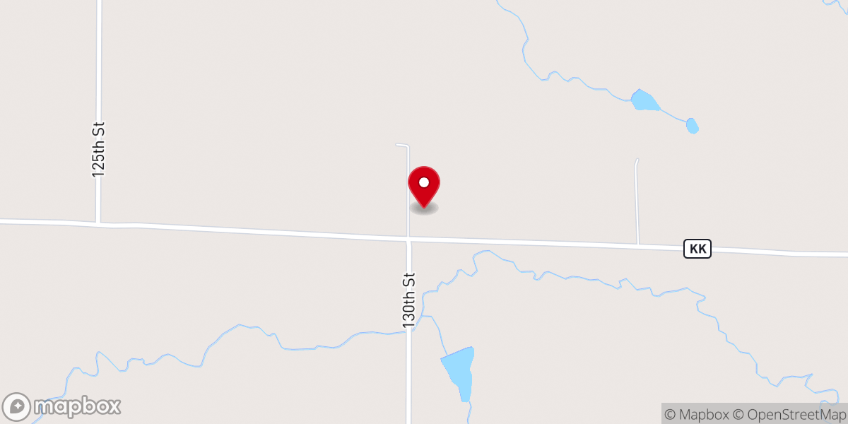 Map showing location of Fairview Church