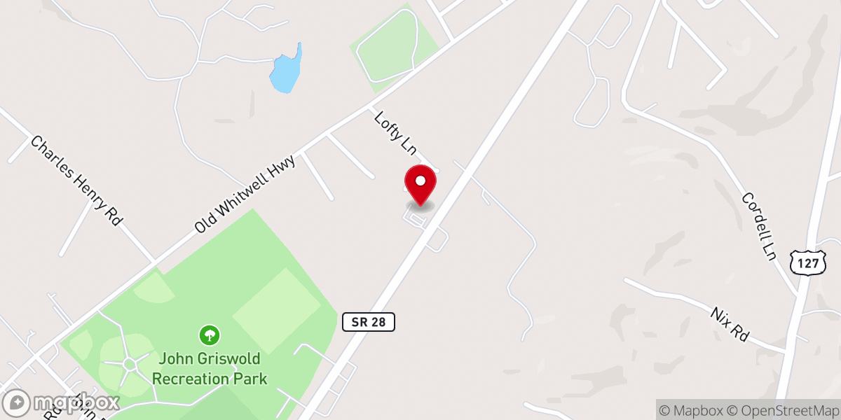 Map showing location of Shepherd of the Valley Catholic Church