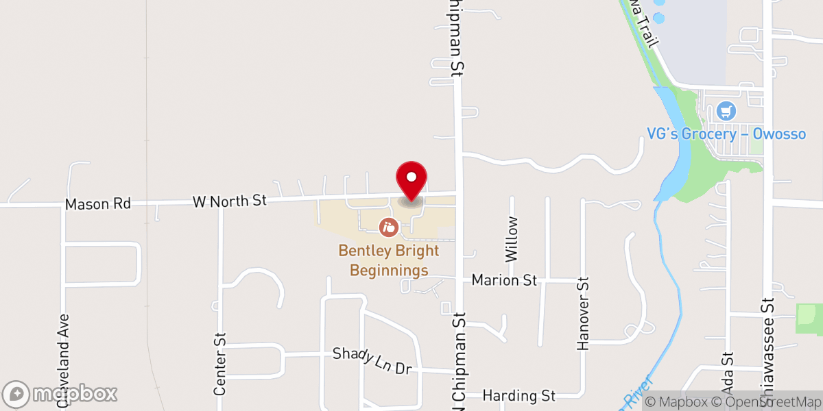 Map showing location of First Free Methodist Church Prsng
