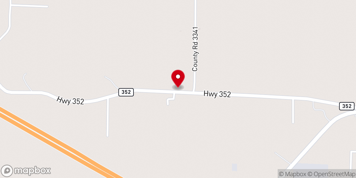 Map showing location of Clarksville Spanish SDA Church