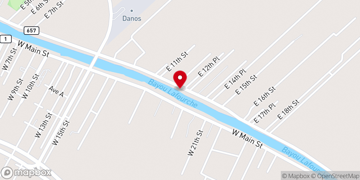 Map showing location of Iglesia Evangélica Cristiana Espiritual IECE