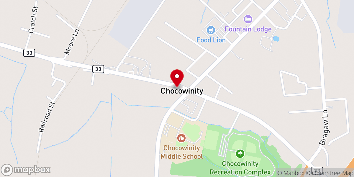 Map showing location of New Direction Community Church
