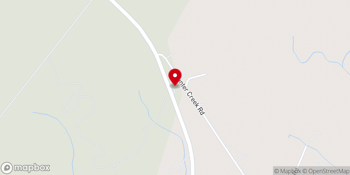 Map showing location of Davis Chapel Church