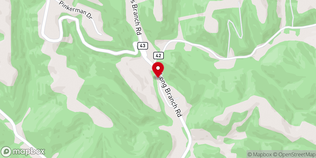 Map showing location of Davis Chapel