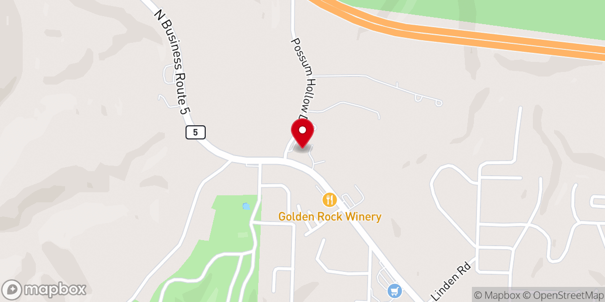 Map showing location of WW Studio @ Camdenton Community Christian Church
