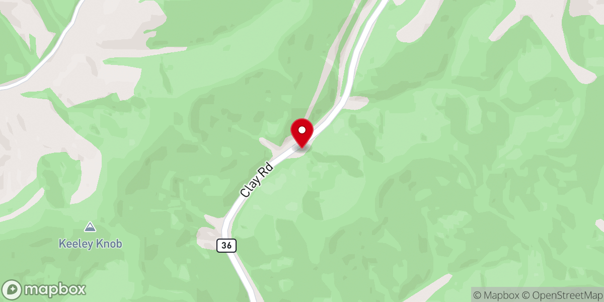 Map showing location of Landmark Baptist Church Gleaning