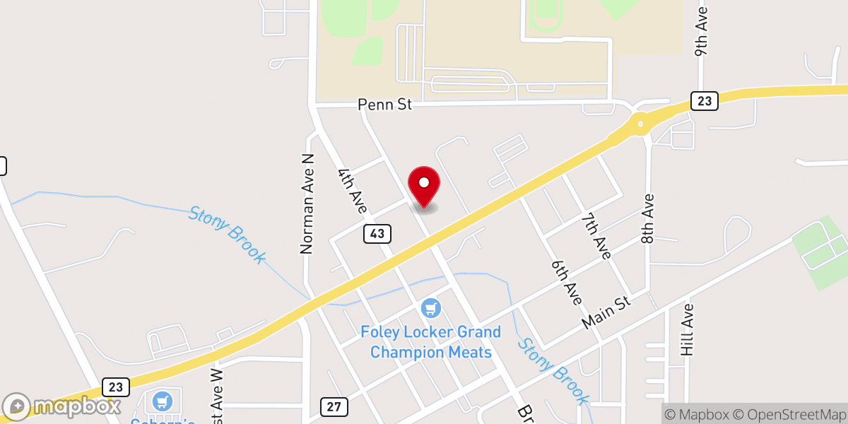 Map showing location of Creation Moments Inc