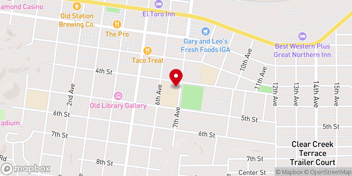 Map showing location of St. Jude Thaddeus Preschool